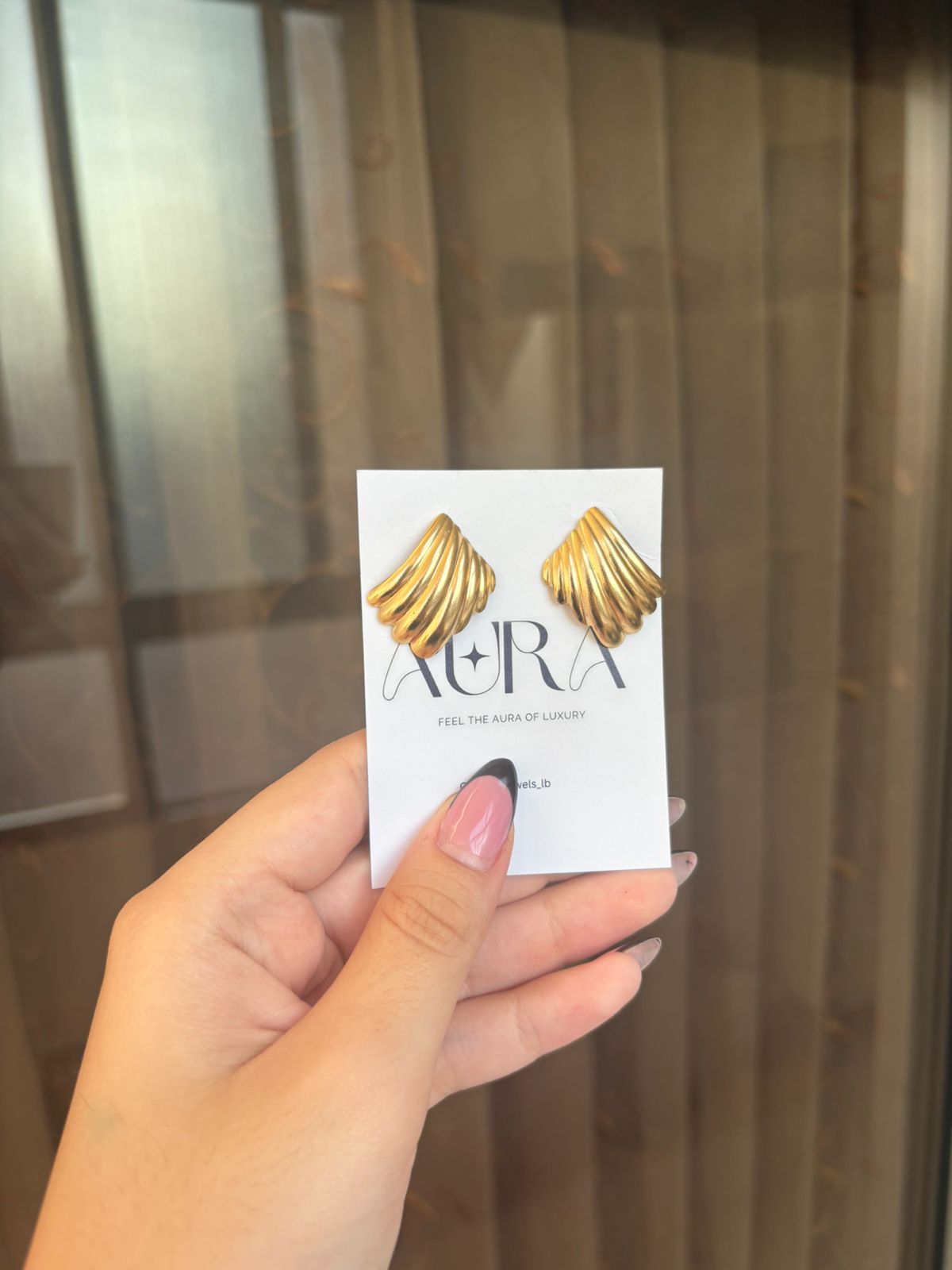 Square earrings