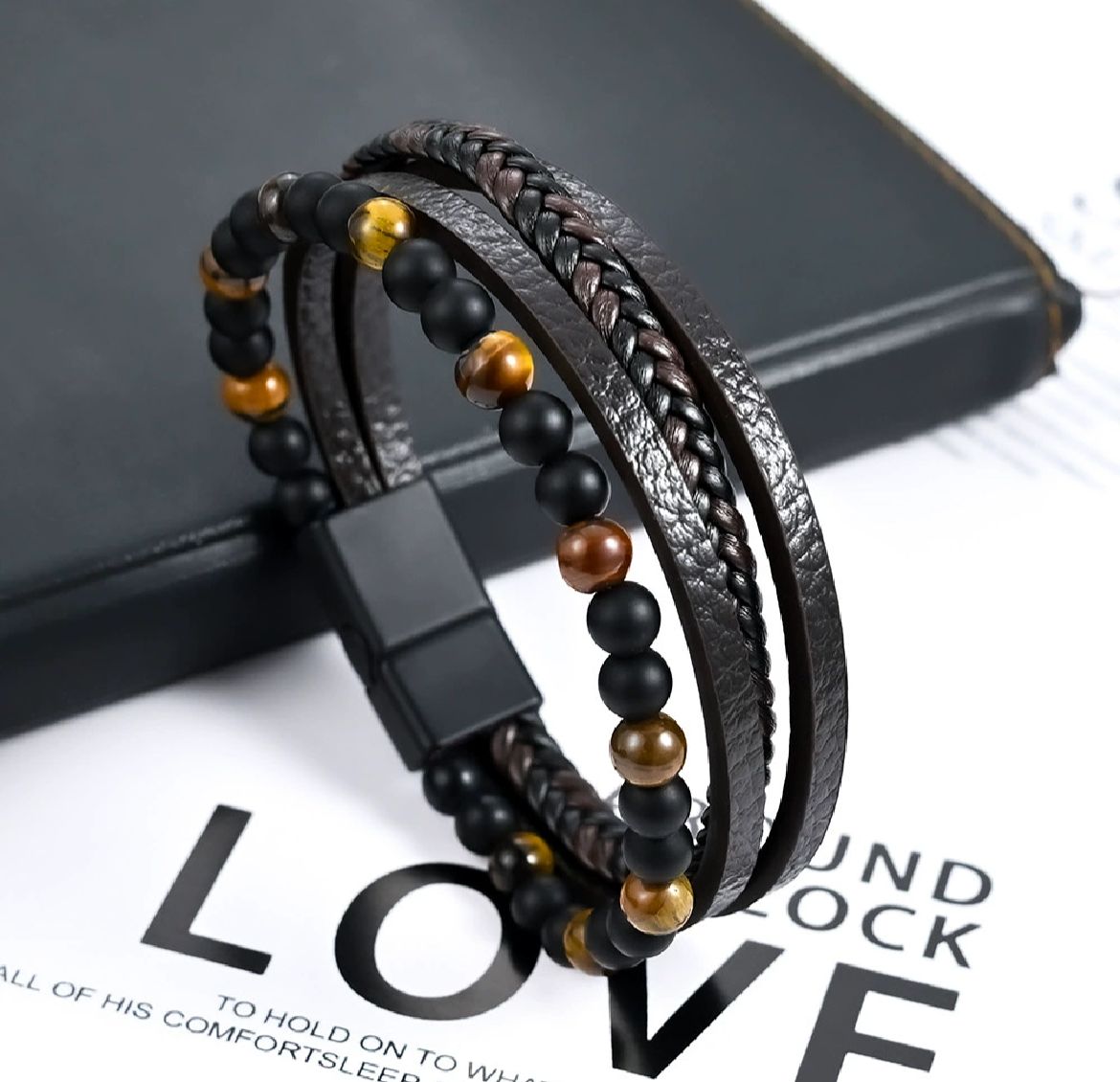 Multi woven bracelet in 2 different colors