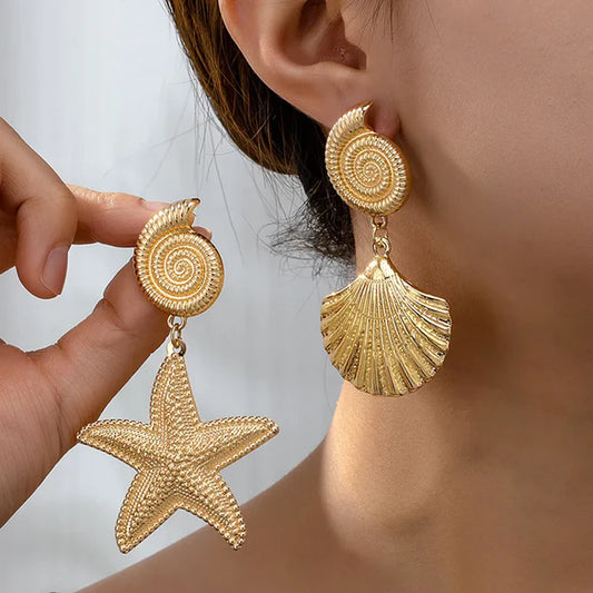 Sea inspired earrings