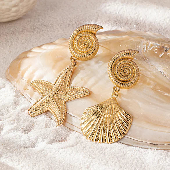 Sea inspired earrings