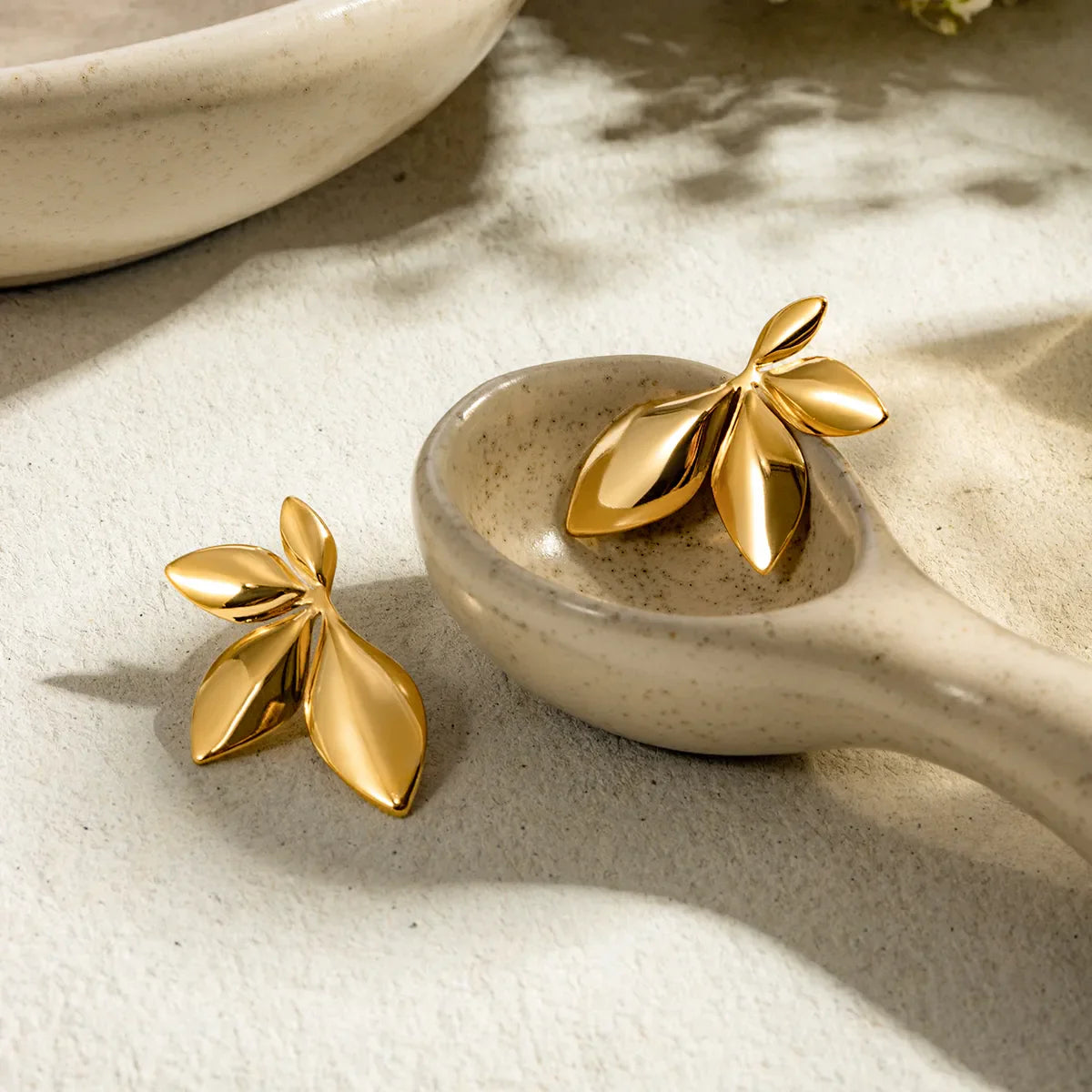 Half A Flower Earrings