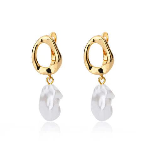Pearl earrings