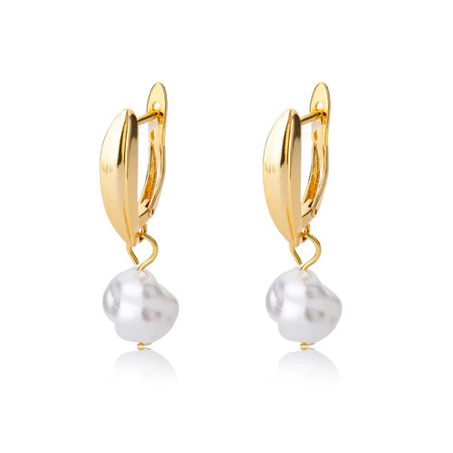Pearl earrings