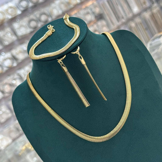 Gold set 3 pieces
