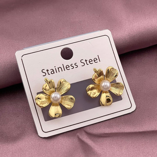 Flower earrings