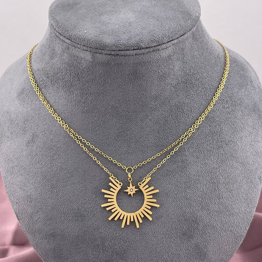 2 In 1 Sun necklace