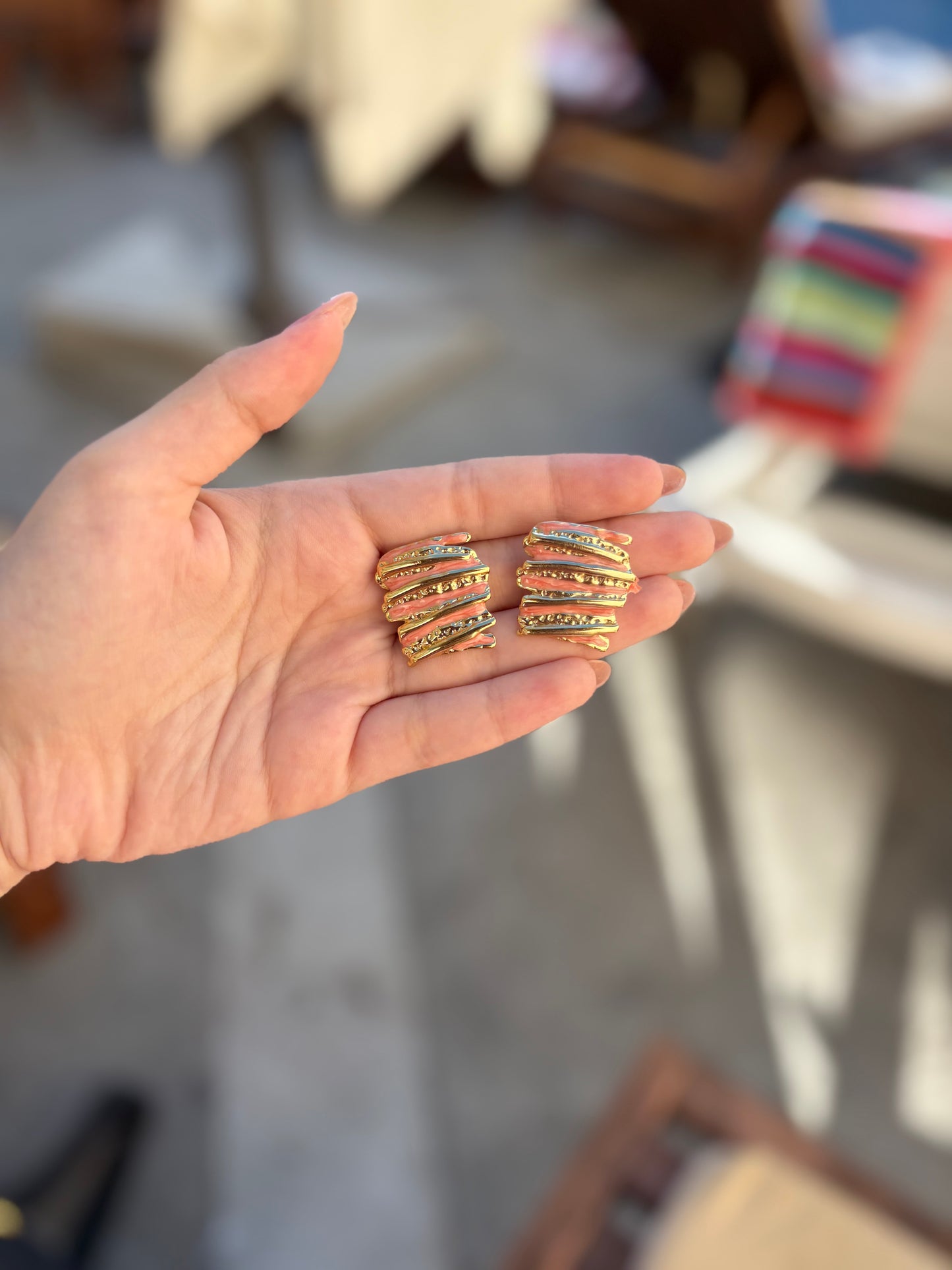 Coral & Gold