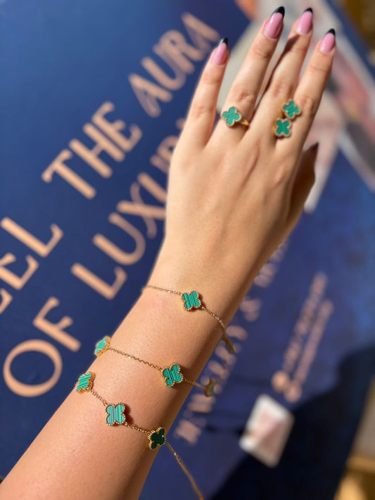 Green van cleef set