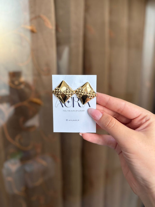 Golden earrings