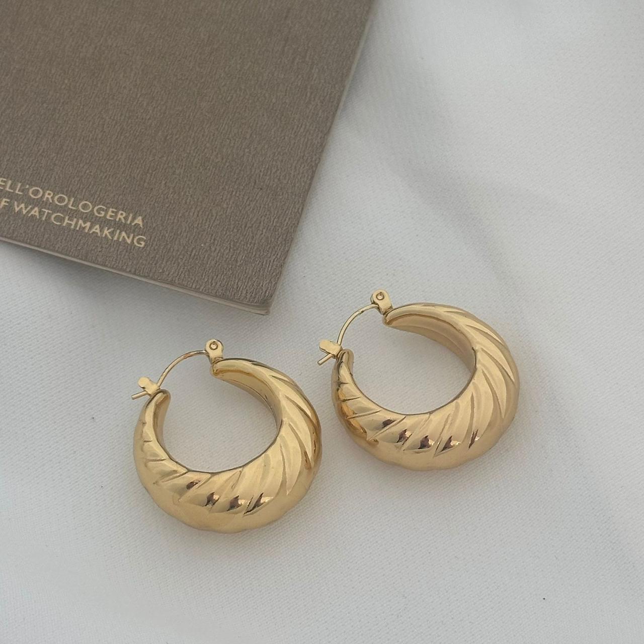 Hoop earrings
