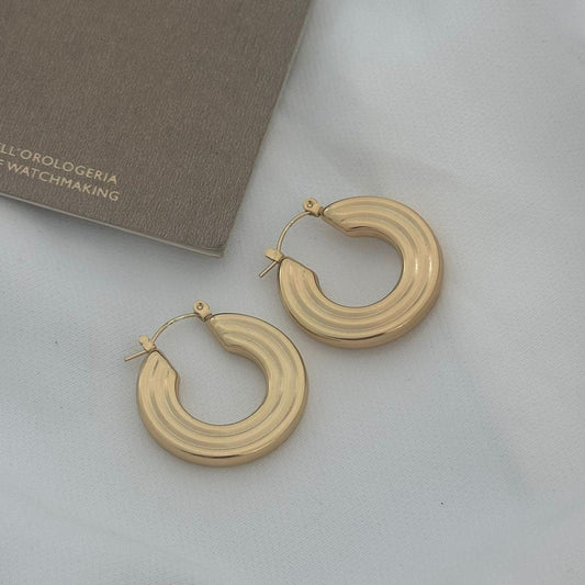 Hoop earrings