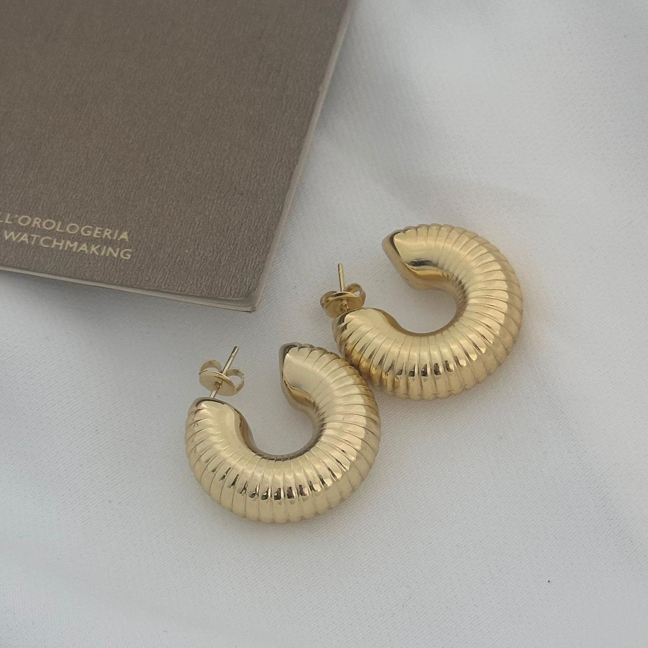 Hoop earrings
