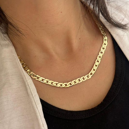 Golden necklace