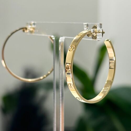 Cartier Loop Hoop Earrings